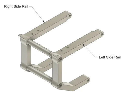 Clodbuster Servo Mount Bumper Replacement Parts